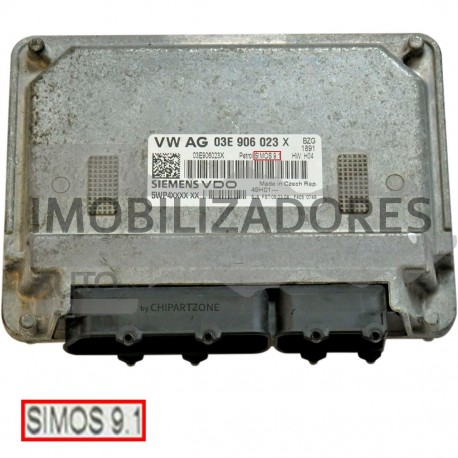 ANULAR IMOBILIZADOR AUDI/ SEAT/ SKODA/ VOLKSWAGEN SIMOS 9.1