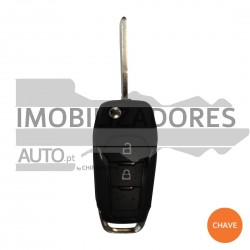 CHAVE FORD - 2 BOTÕES - 433MHZ PCF7945 ID49 HU101